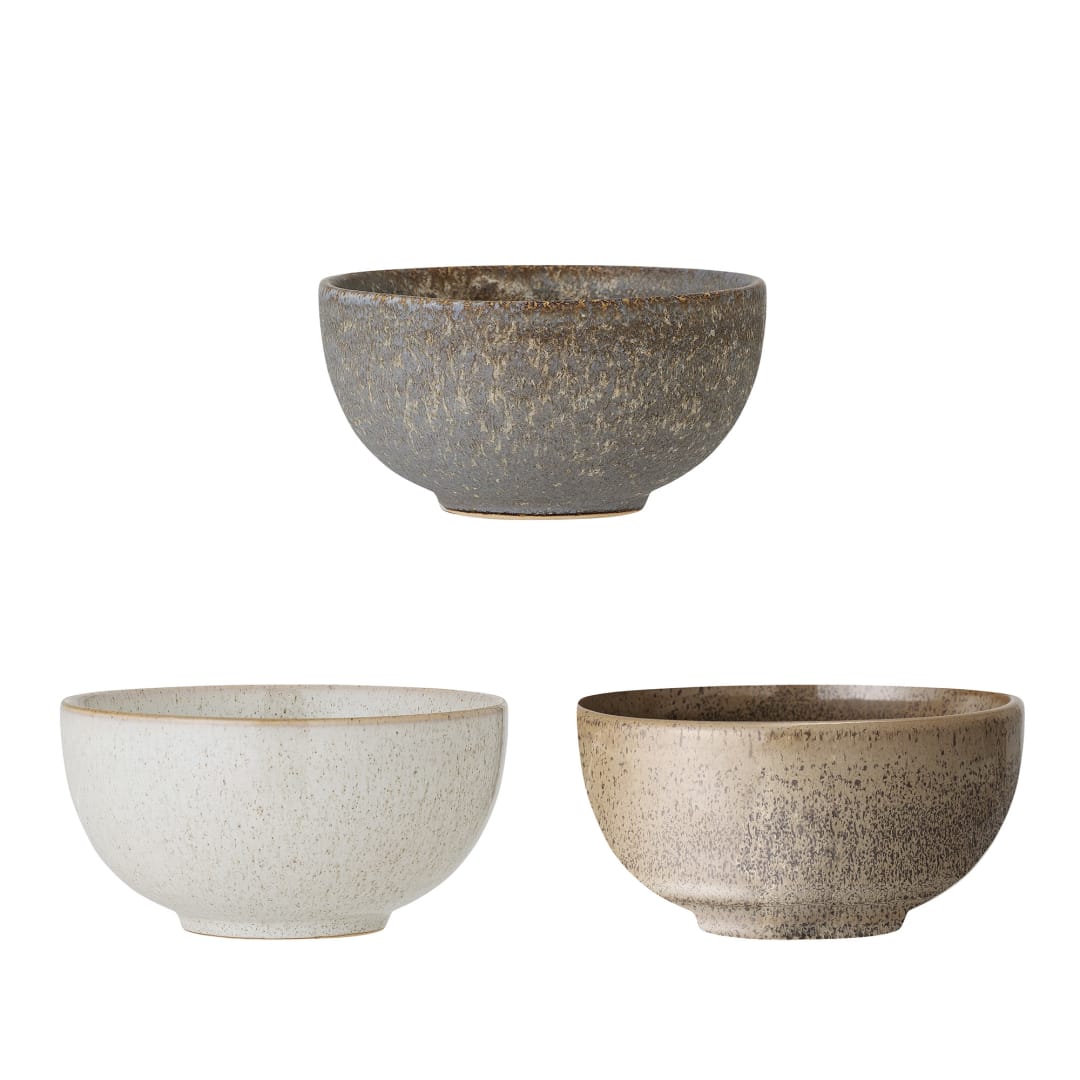 82051332 - Addison Bowl, Grey, Stoneware STOCK: 300