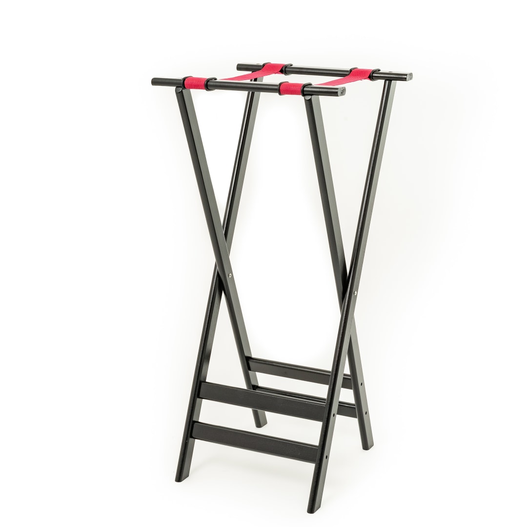 WTS-38 - WOOD TRAY STAND 38" HIGH