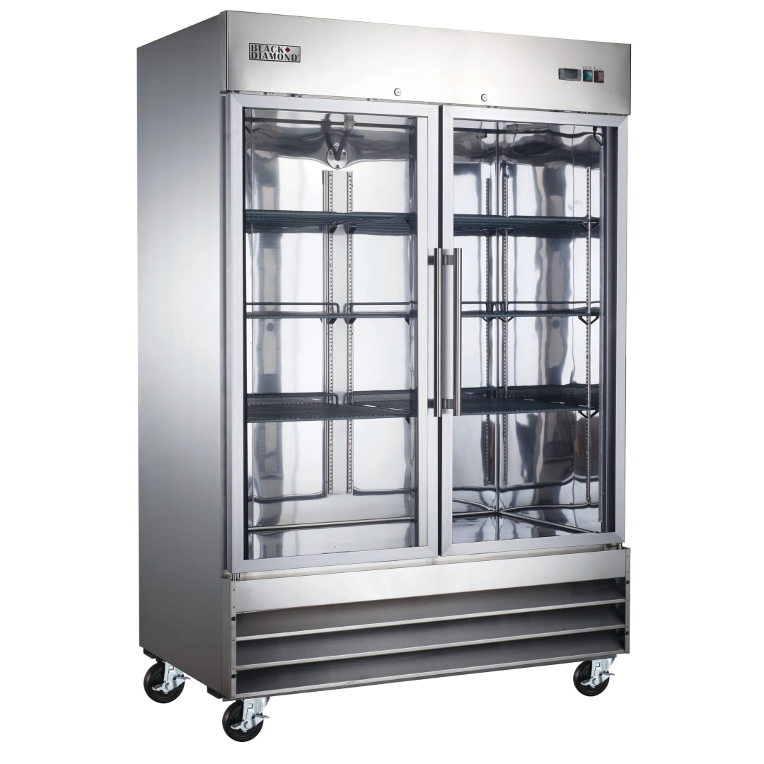 USFZ-2D-G - BD FREEZER 2 DOOR GLASS