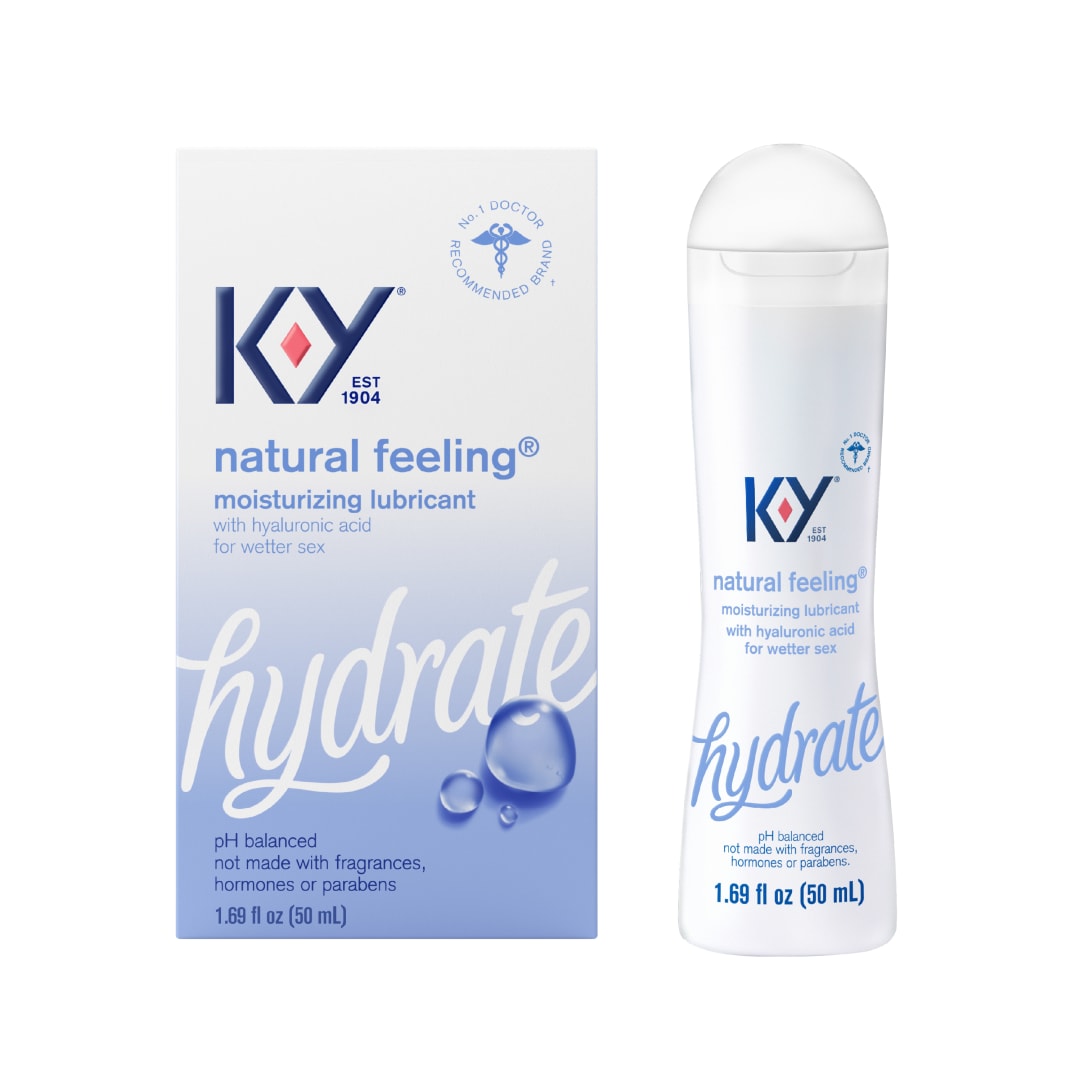 K-Y® Natural Feeling with Hyaluronic Acid Lubricant 24/1.69 oz.