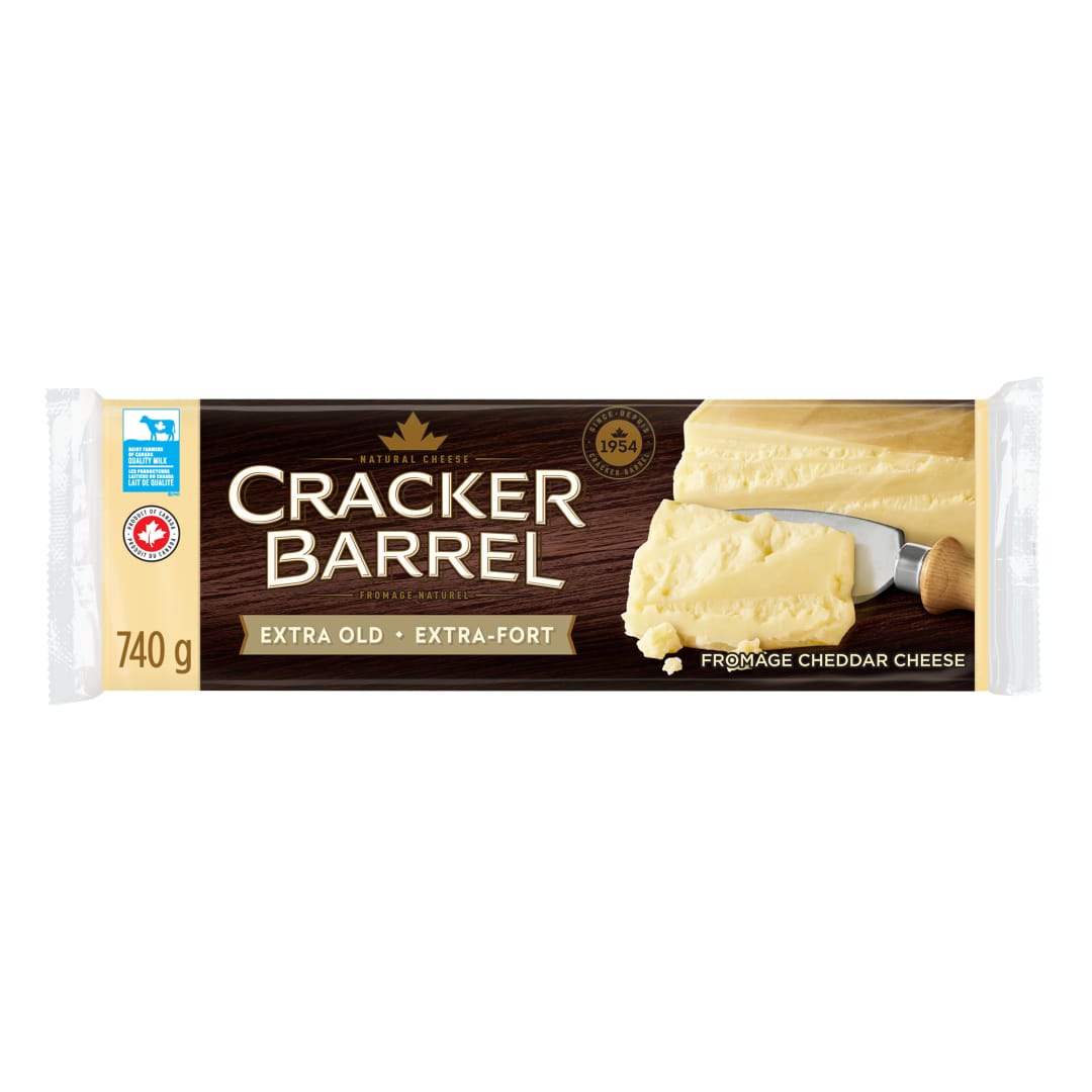 Cracker Barrel Extra Old White Cheddar Cheese, 740g