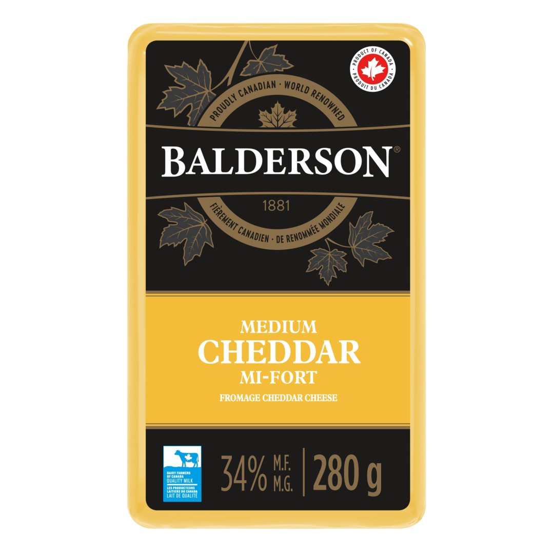Balderson Medium Cheddar Cheese