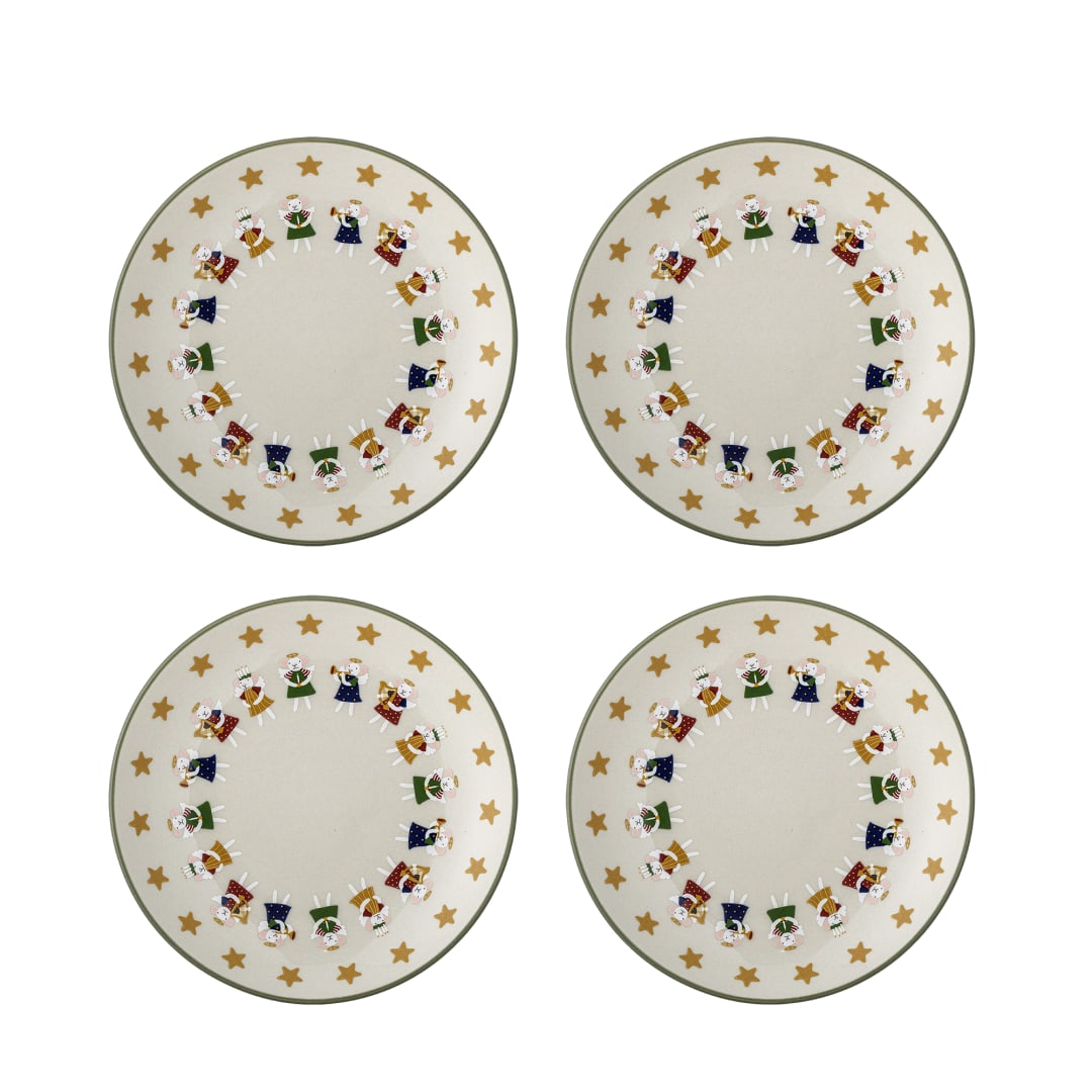82073136 - Peo Plate, Nature, Stoneware STOCK: 176