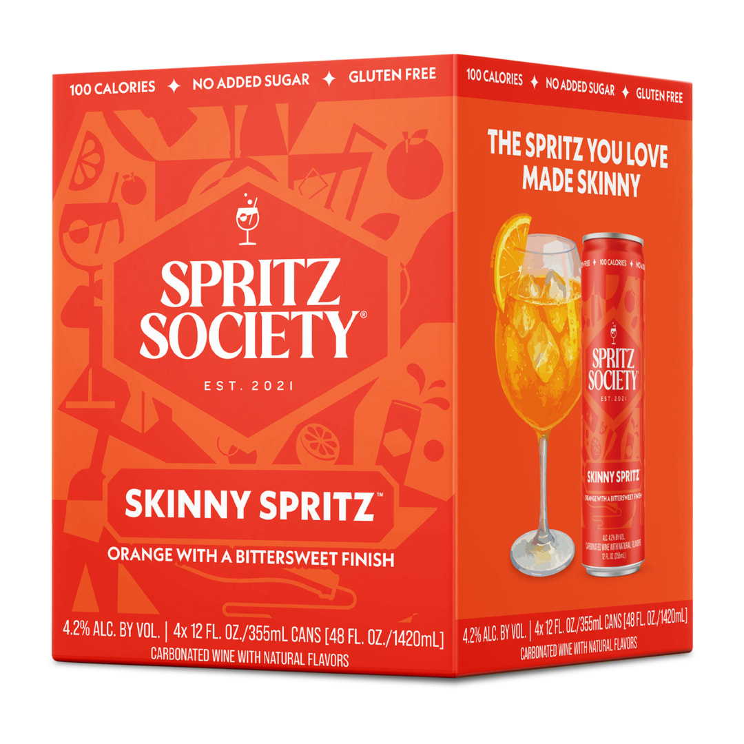 Spritz Society Skinny Spritz 4 Pack 355ml Cans