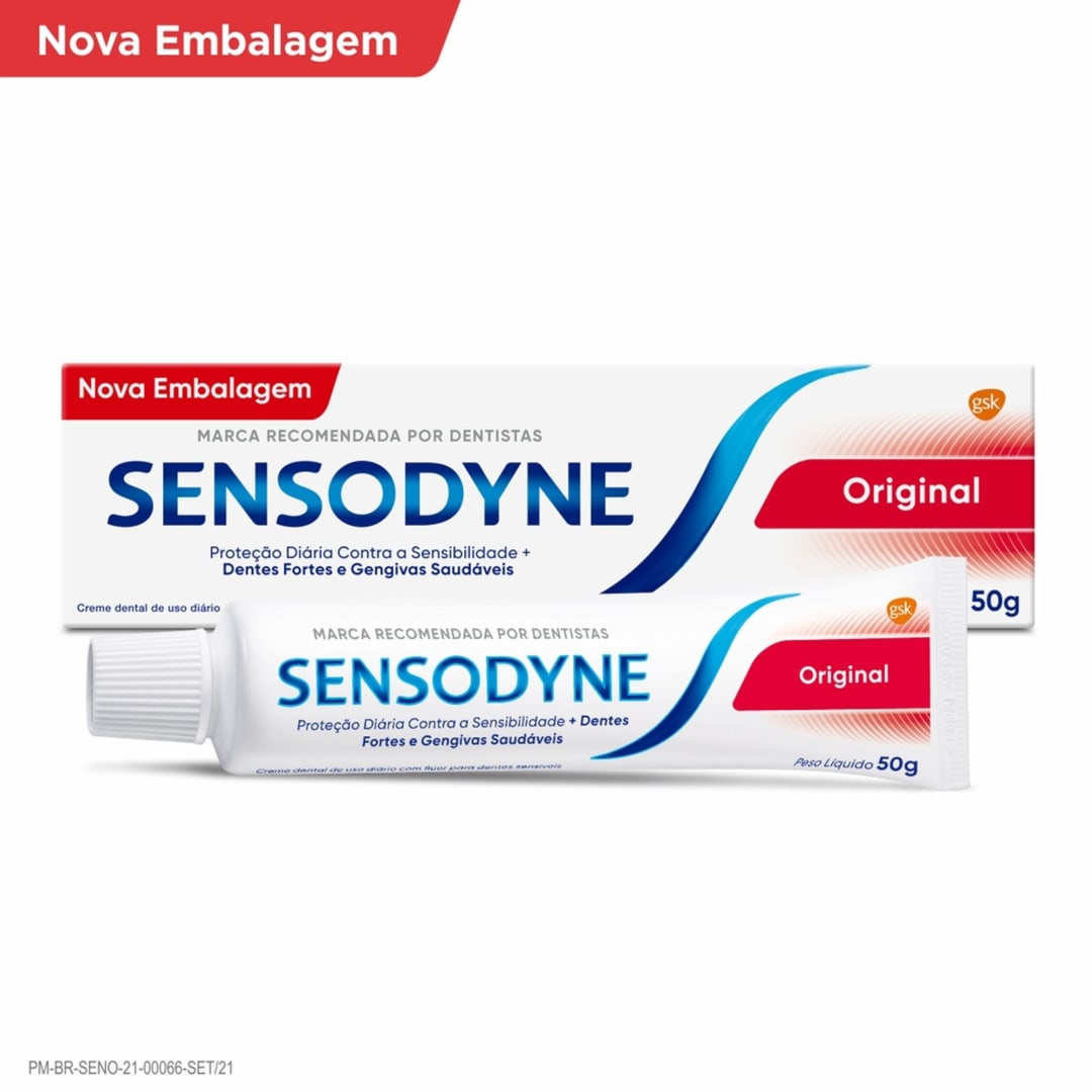 Sensodyne Original Pasta de Dente para Dentes Sensíveis, 50g