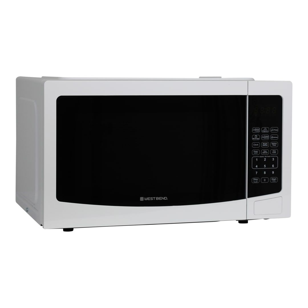 West Bend Microwave Oven, 1.1 cu. ft. Capacity, in White (WBMW110W)