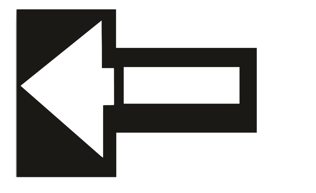 Stencil-(Straight Arrow Symbol) 37" Long PVC