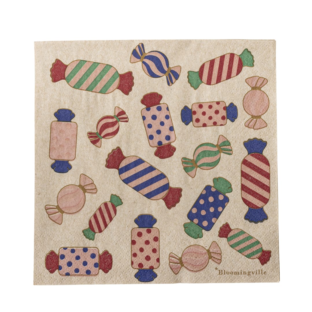 82062900 - Caramella Napkin, Multi, FSC®Recycled, Paper STOCK: 300
