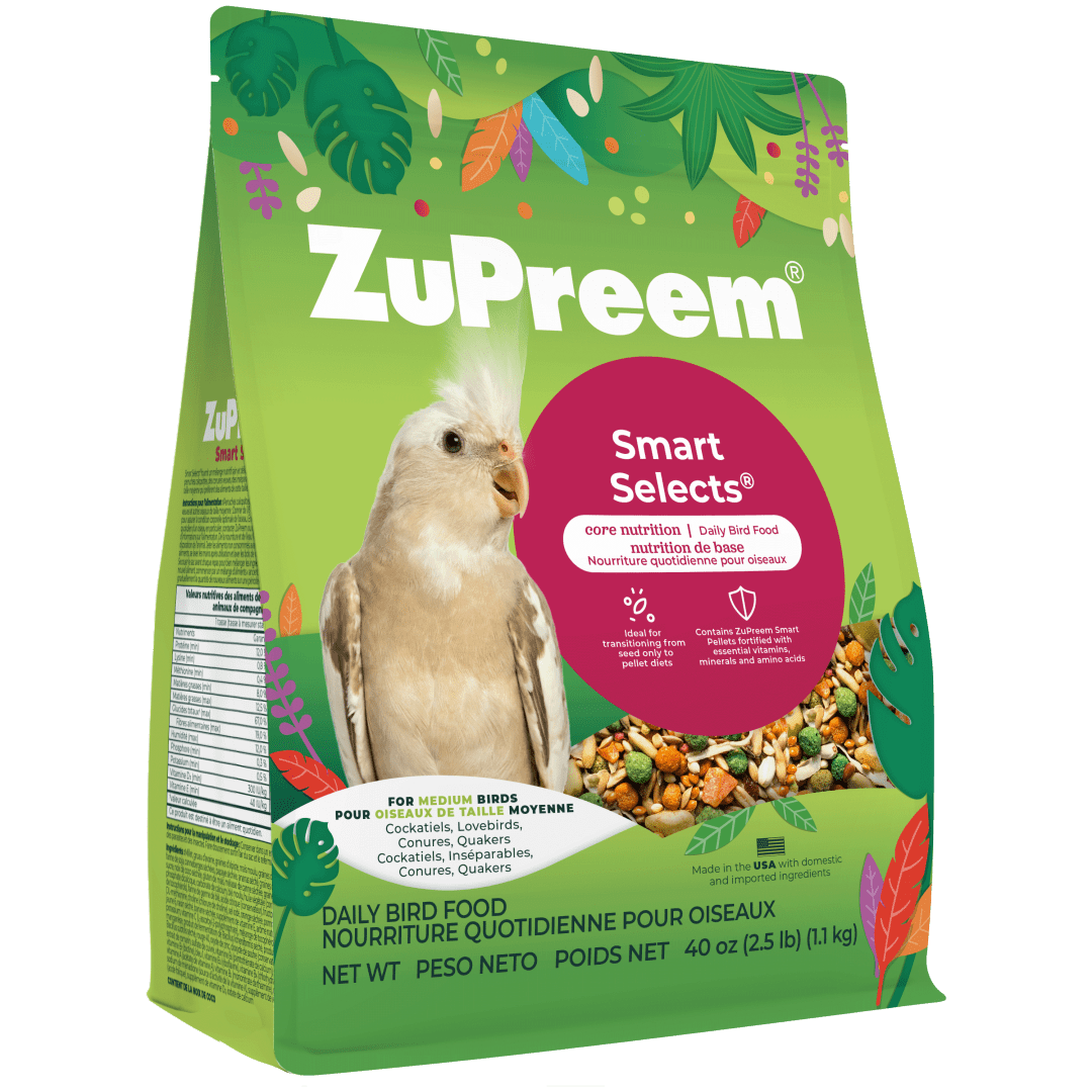 ZuPreem Smart Selects - Medium Birds - 2.5 lb