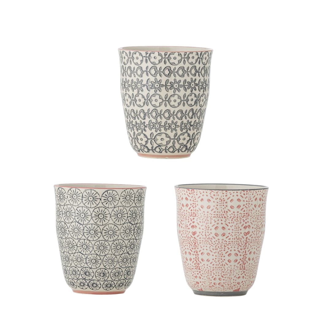 21106496 - Cécile Cup, Multi, Stoneware STOCK: 300