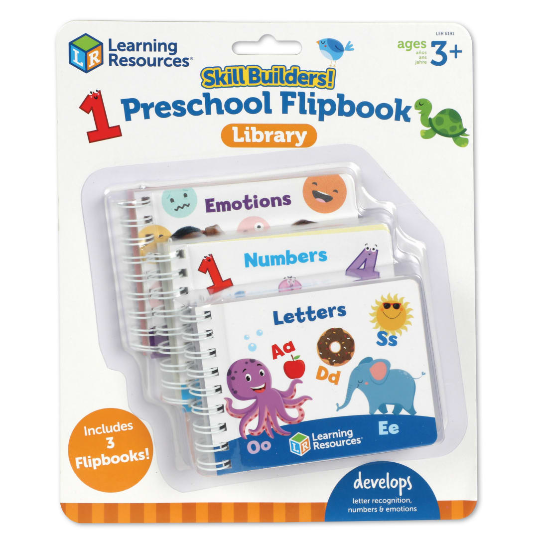 Skill Builders! Preschool Flipbook Library
