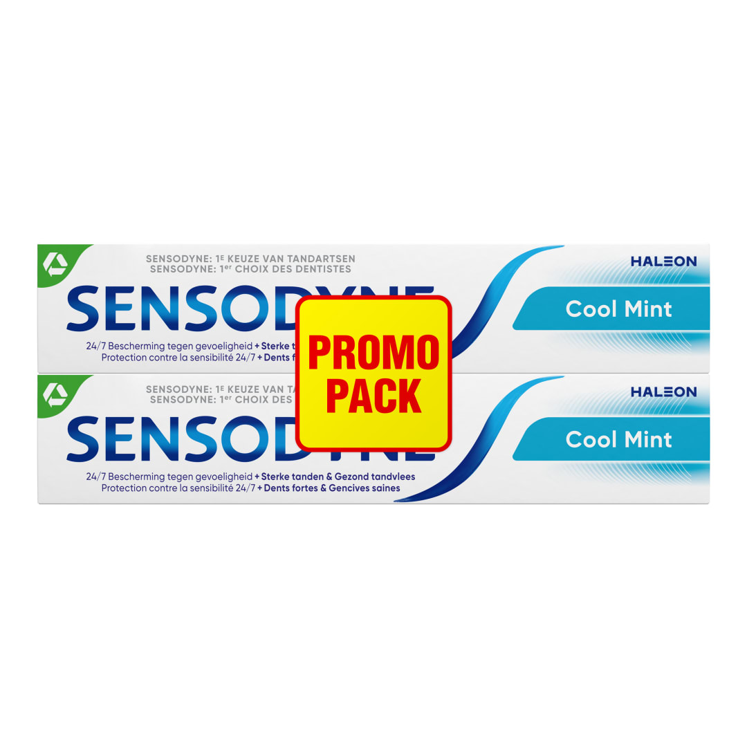 Sensodyne Cool Mint Dentifrice - Promo pack