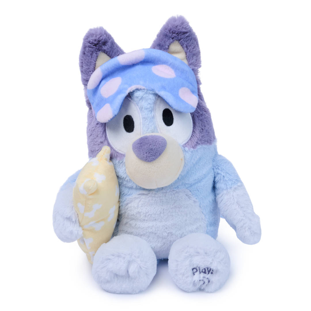 GUND Bedtime Bluey 13-Inch Interactive Talking Musical Plush Toy for Babies