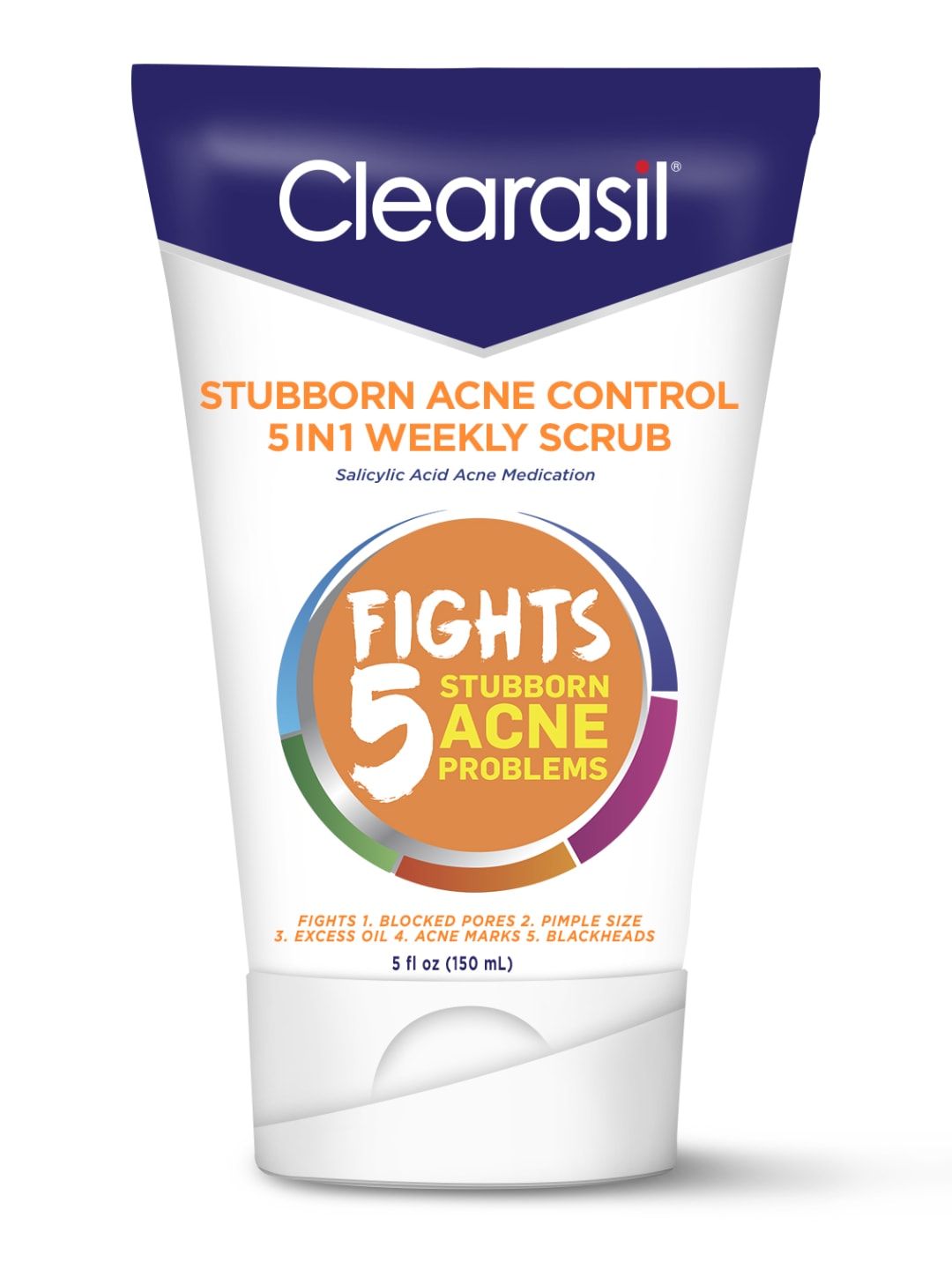 CLEARASIL® Stubborn Acne Control - 5in1 Weekly Scrub 6/5 oz.