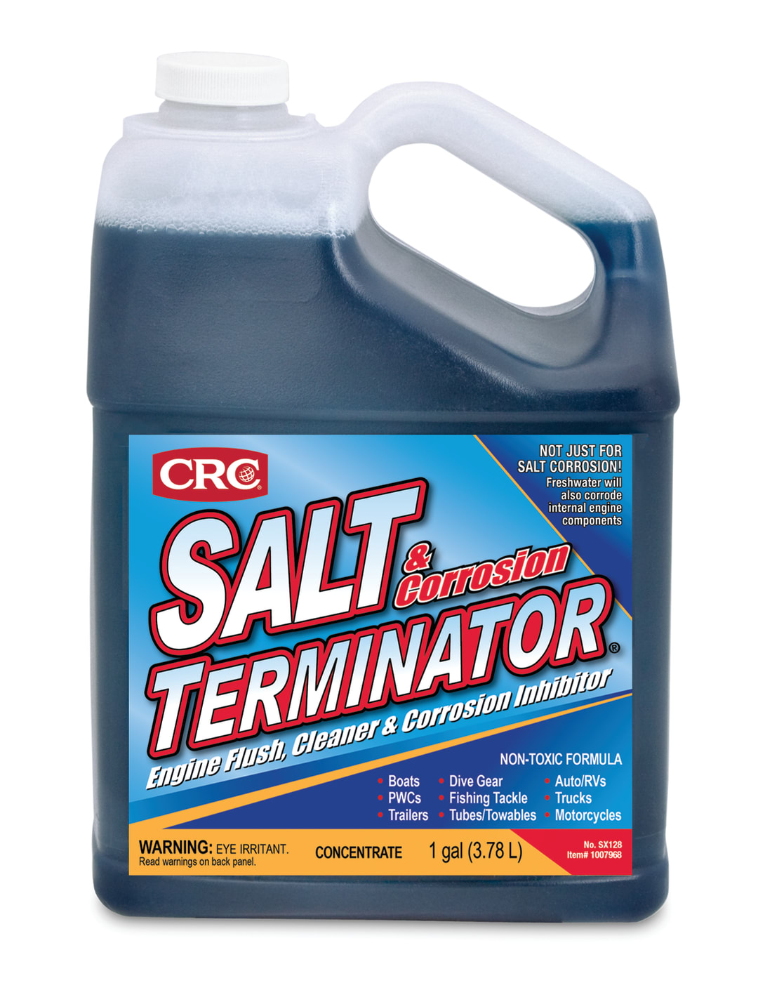 CRC Salt Term Eng Flush Clr & Corrosion Inhib (F/E) 1X3.785L