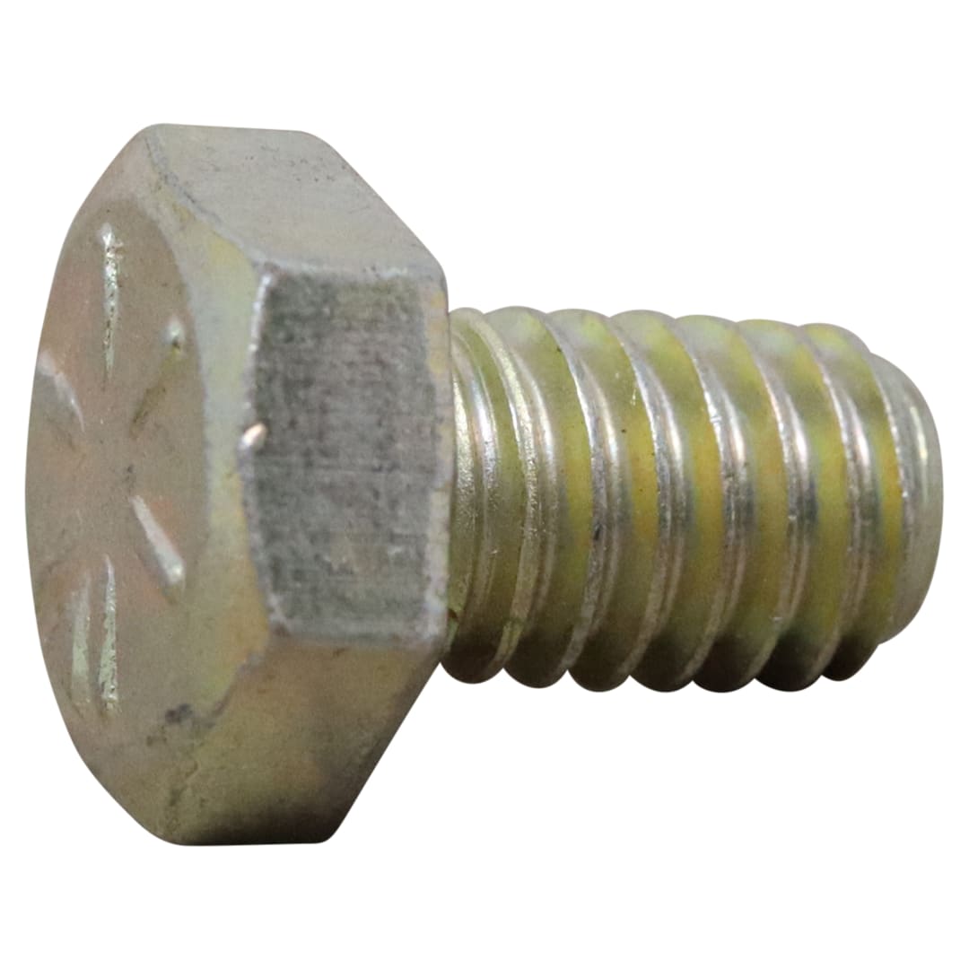5/16"-18 X 1/2" Hex Head Cap Screw USS Grade 8 Yellow Zinc