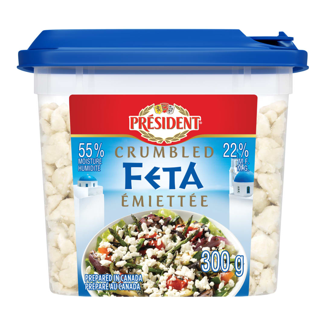 Président Crumbled Feta Cheese, 300g