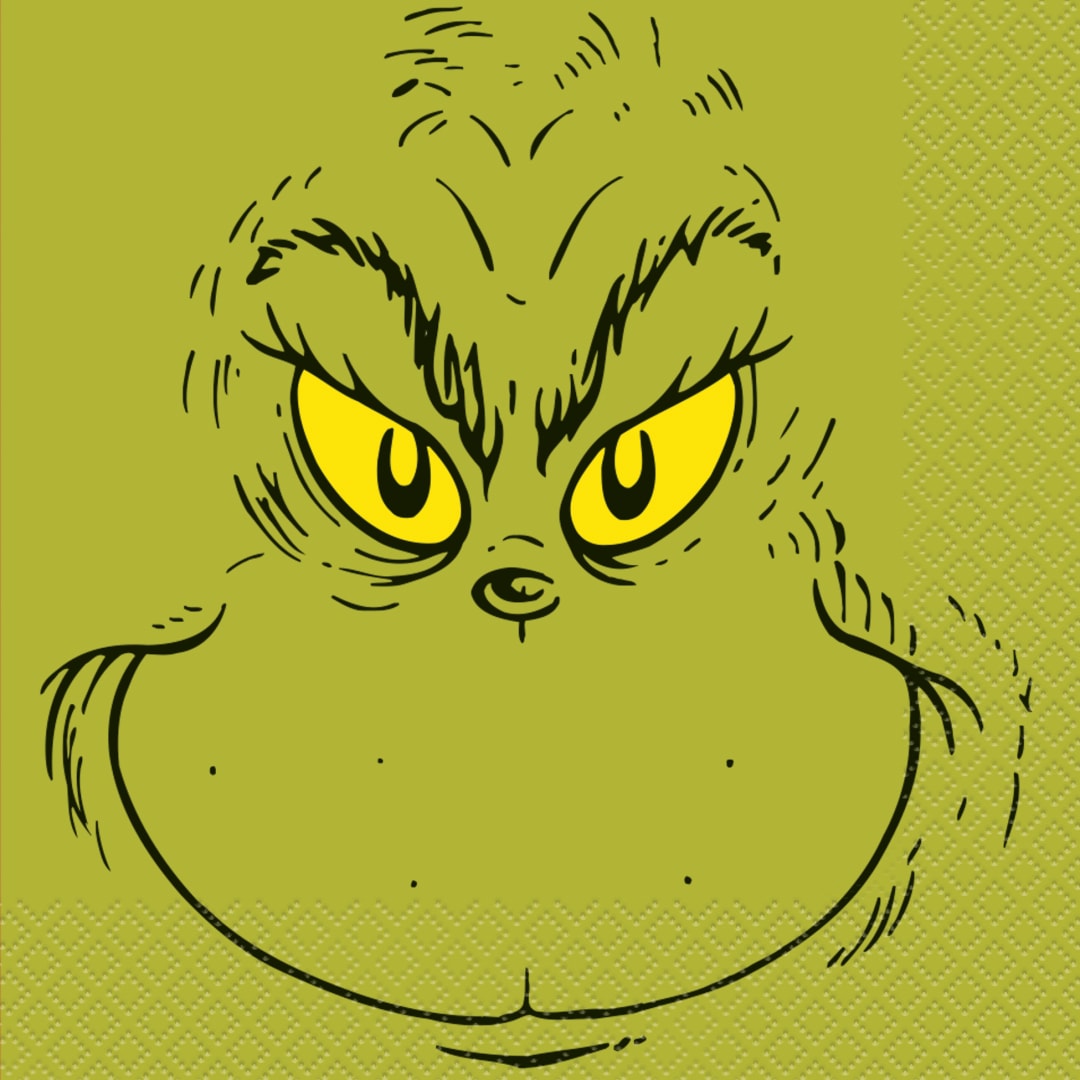 Grinch Luncheon Napkins, 16ct