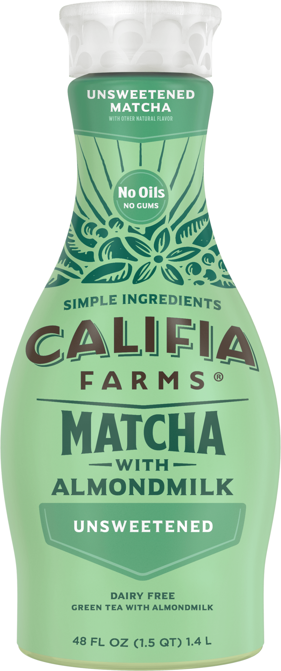 Unsweetened Matcha Tea with Almond Milk