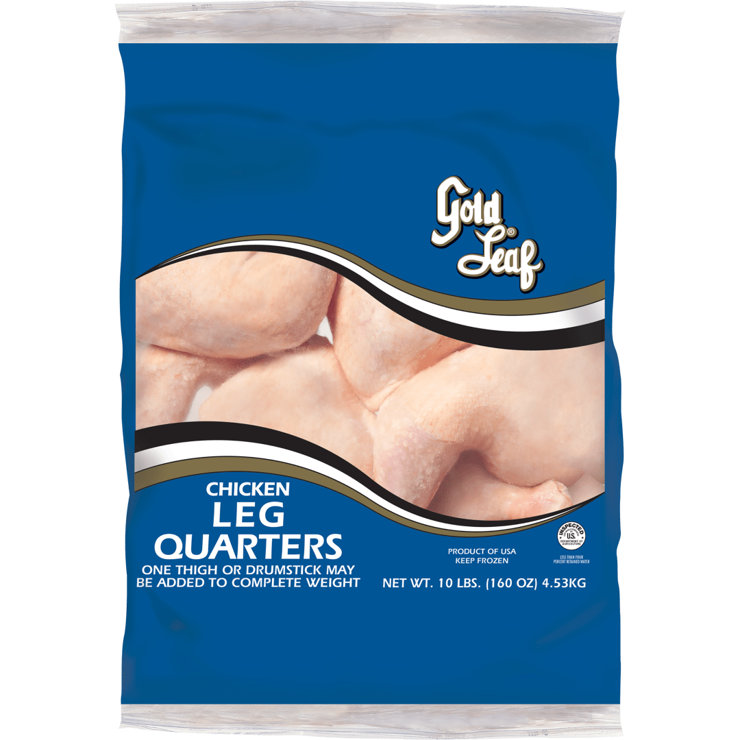 Gold Leaf® Fresh Chicken Leg Quarters, 10 lb.