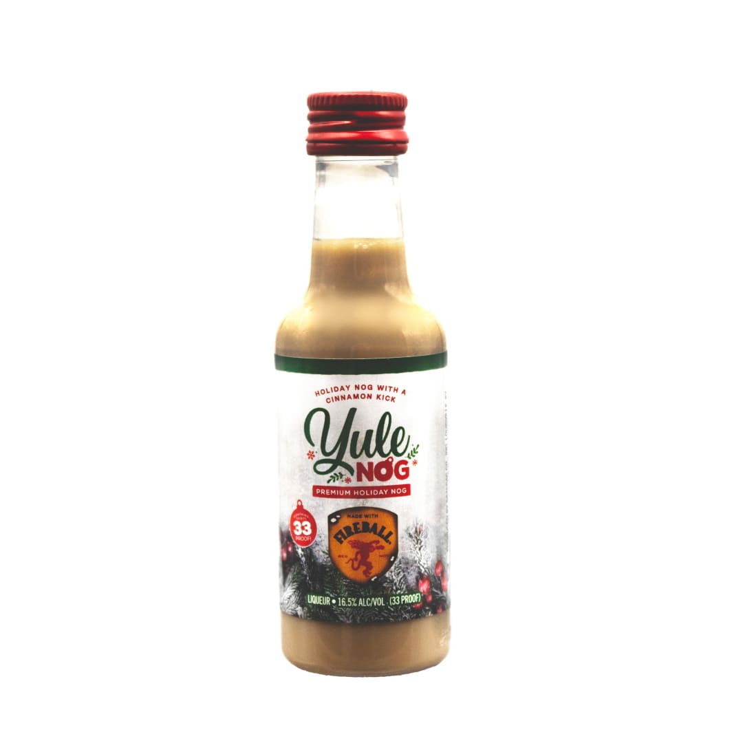 Yule Nog Fireball Eggnog Liqueur 10 Pack 50ml 33 Proof