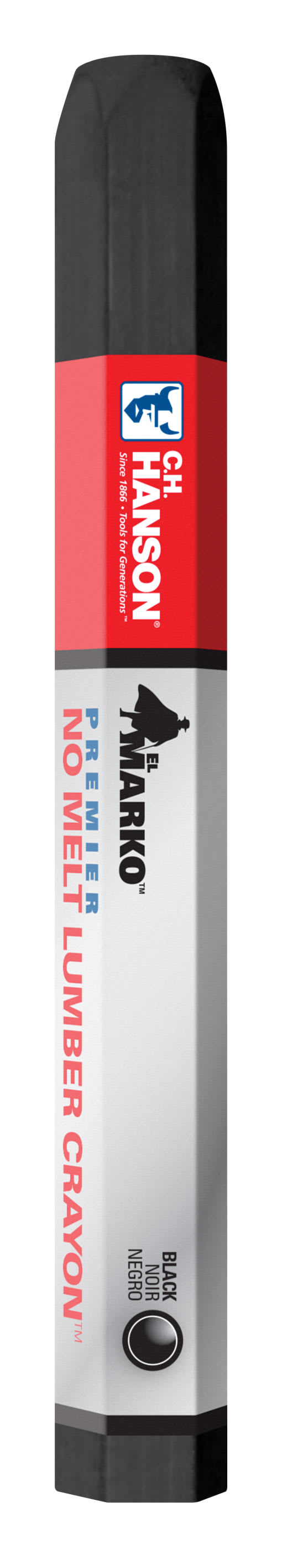 El Marko® Lumber Crayon-Premier Black