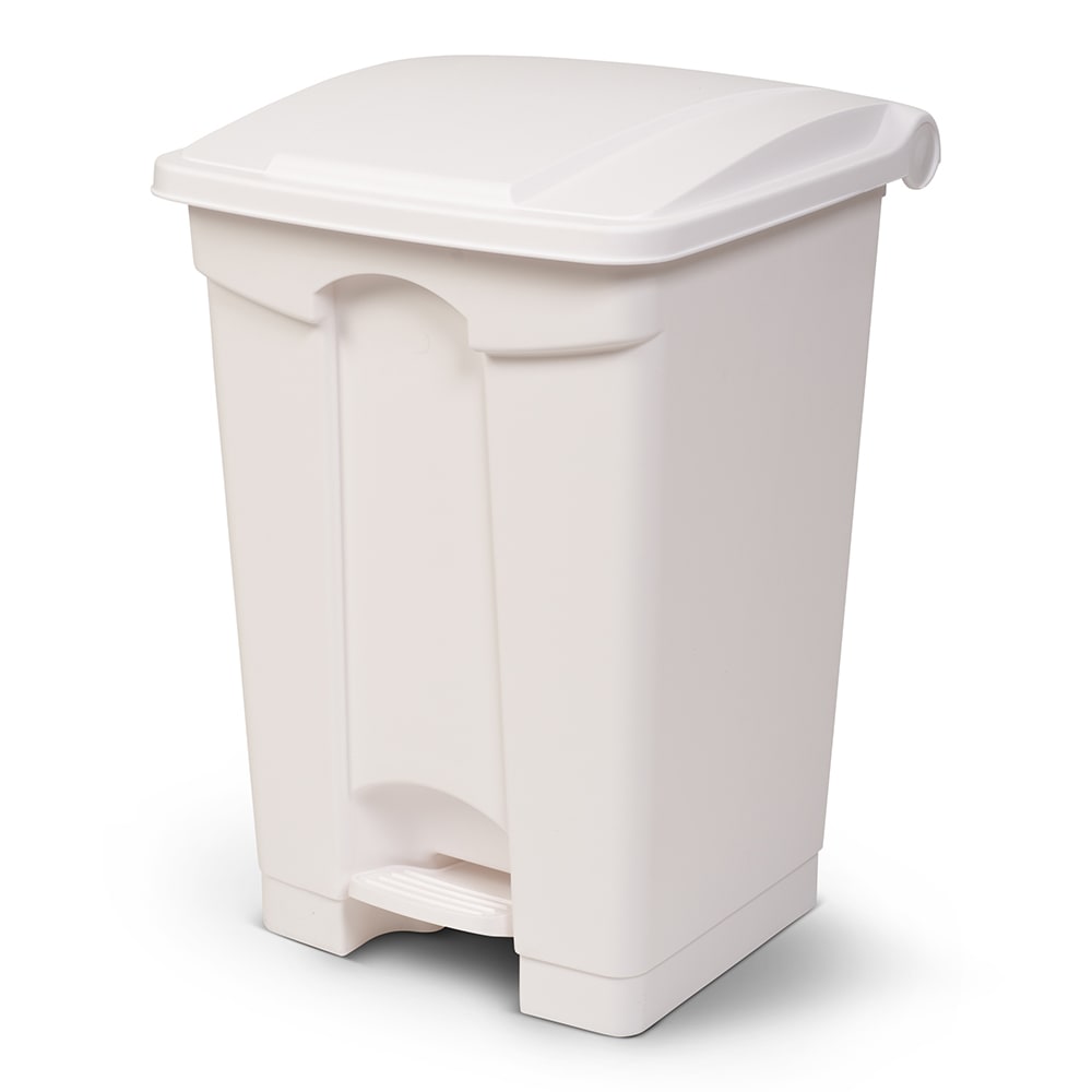 12G/45.4L Step on Container- White