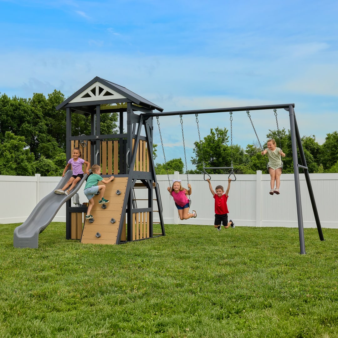 Atlas Steel Swing Set