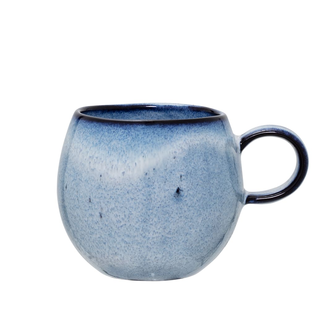 17905967 - Sandrine Cup, Blue, Stoneware STOCK: 300