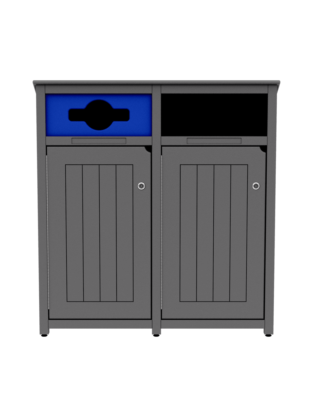 AURA - Double - Unit - Mixed-Full - Grey-Blue