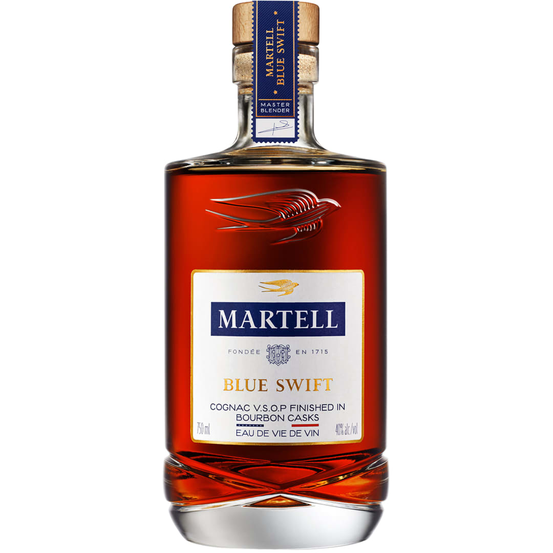 Martell Blue Swift Cognac Spirit, 750 ml Bottle, 80 Proof