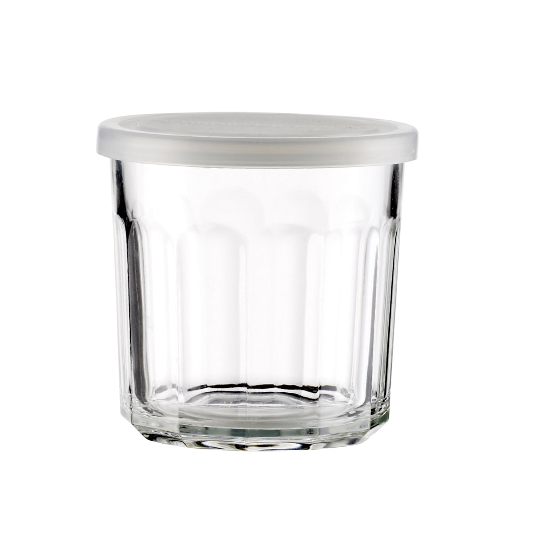 195520 - Tessa Jar w/Lid, Clear, Glass STOCK: 300