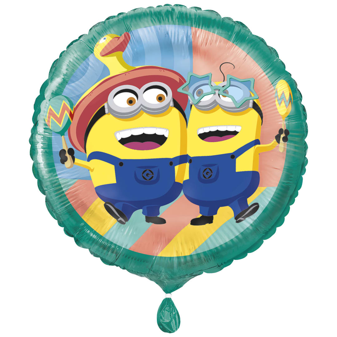 Despicable Me 4 Round 18" Foil Balloon, Packaged