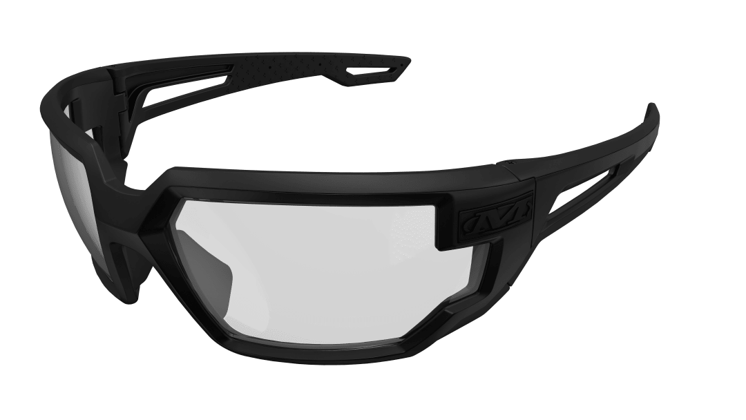 Tactical Type-X | Black Frame | Clear Lens