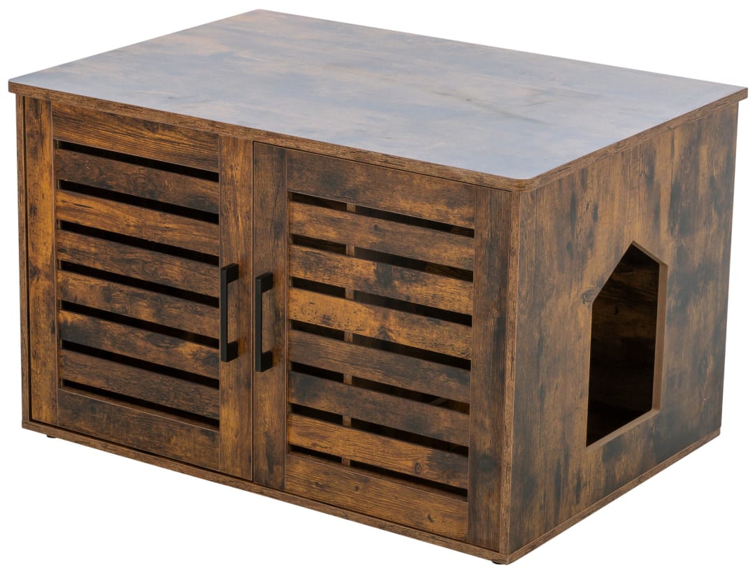 XL Farmhouse Litter Box Enclosure or Pet Home