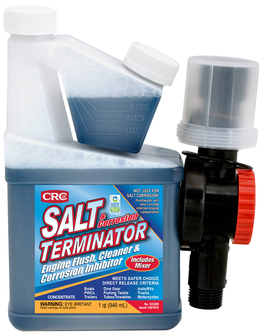 CRC Salt Term Eng Flush & Corrosion Inhib w/Mxr 1X32OZ