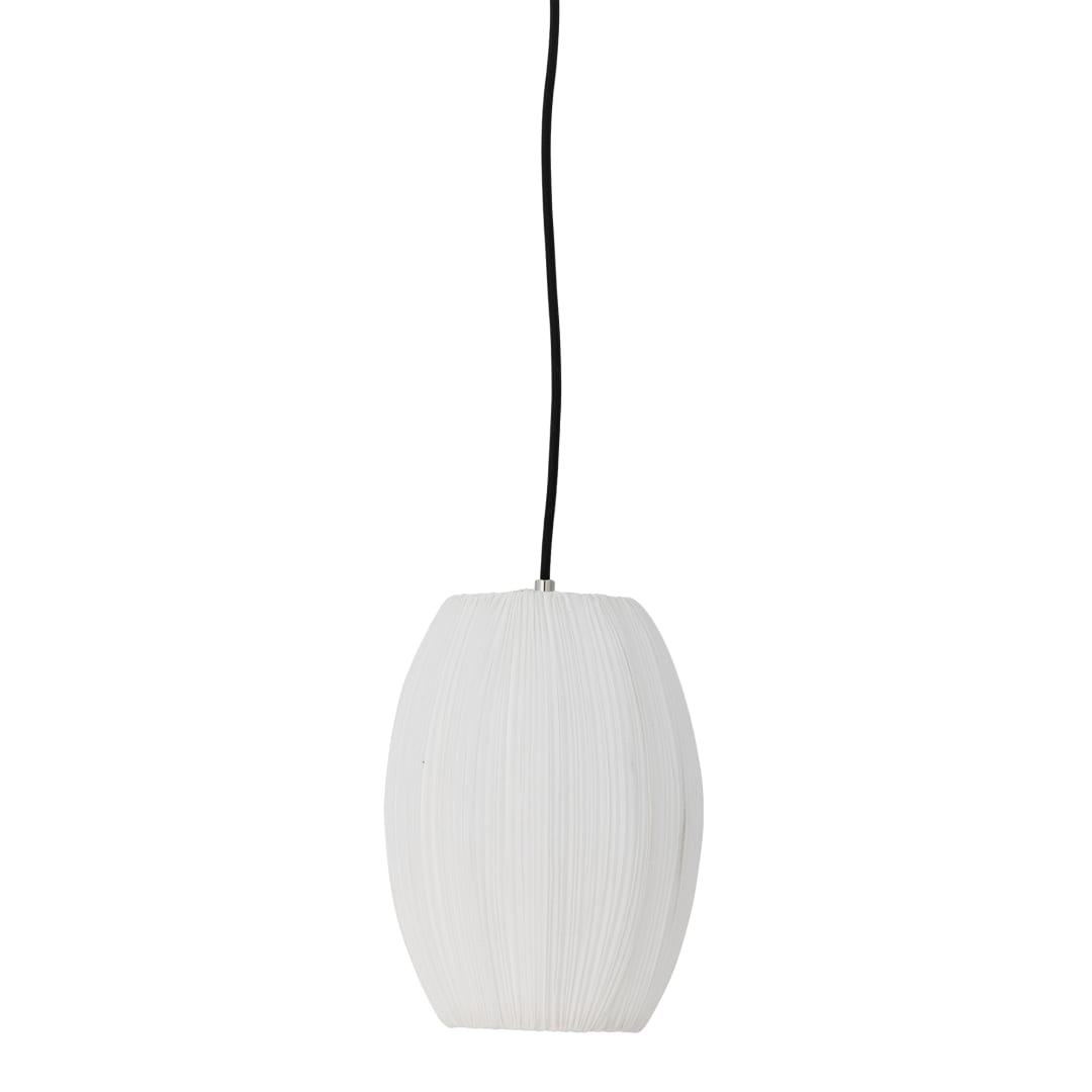 82068684 - Pica Pendant Lamp, White, Polyester STOCK: 81