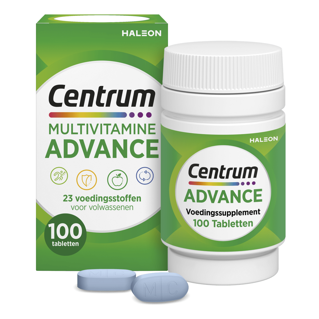 Centrum Advance Multivitaminen Tabletten, 100 stuks