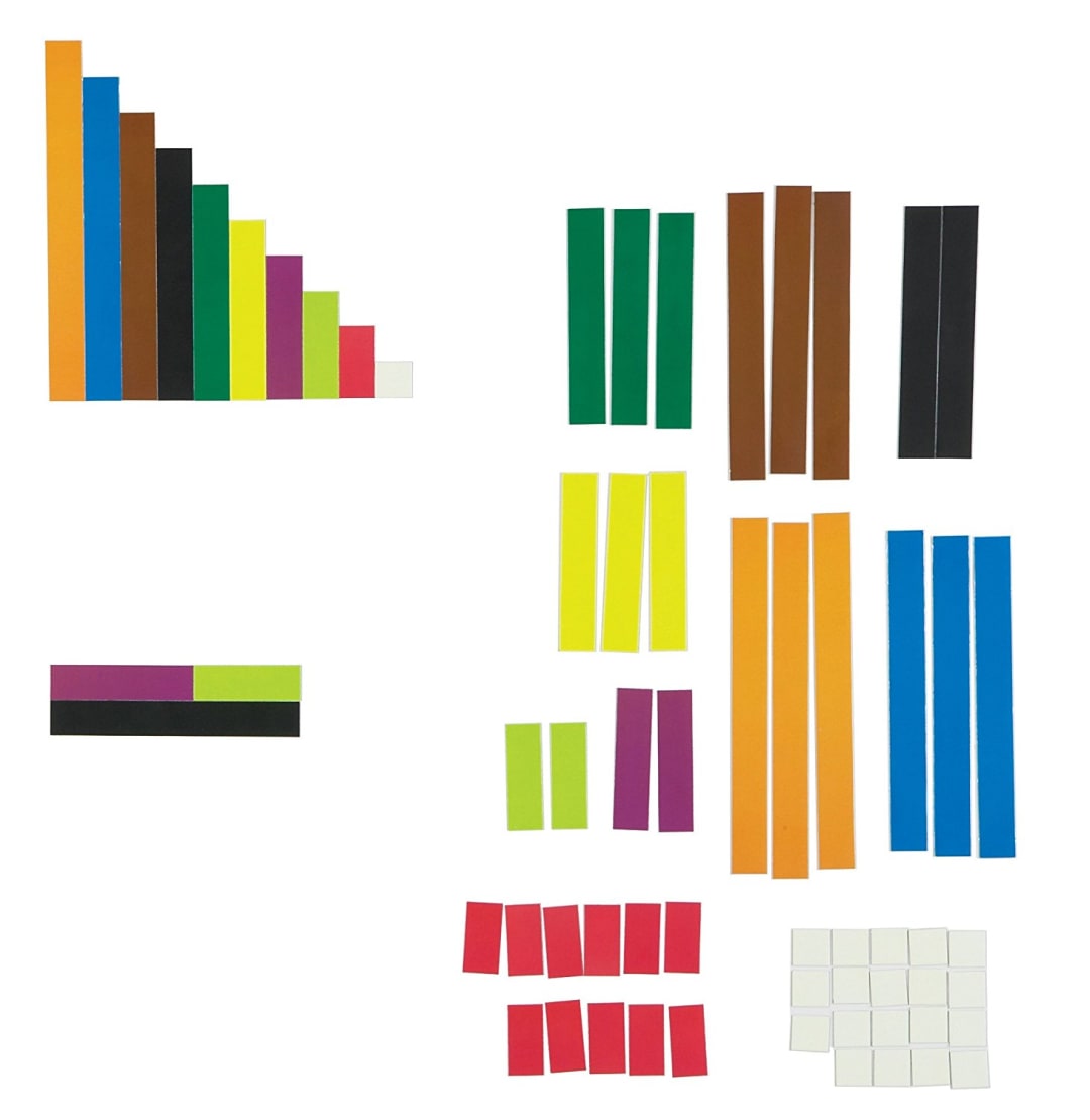 CUISENAIRE® RODS MAGNETIC SET/64