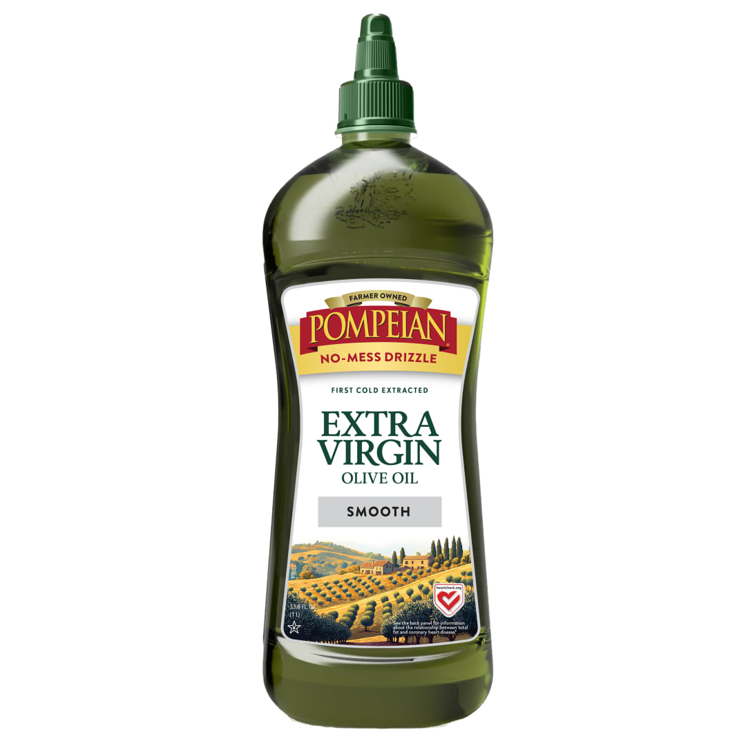 Pompeian Smooth Extra Virgin Olive Oil Squeeze - 33.8 fl oz