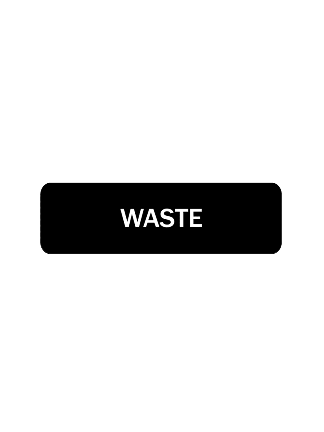 ARISTATA - Label - Waste - Black-White