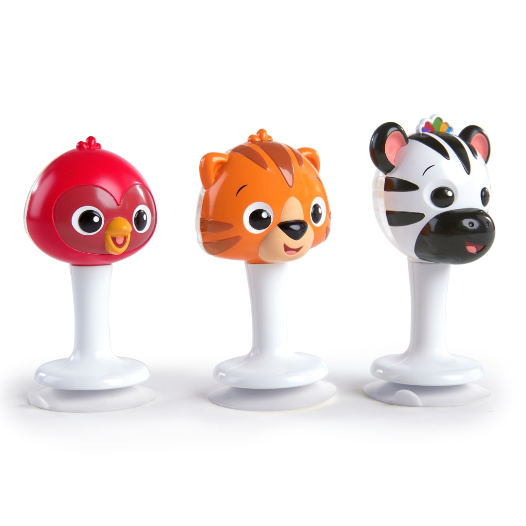 BE TAKEALONG INSTRUMENT TRIO RATTLE TOYS
