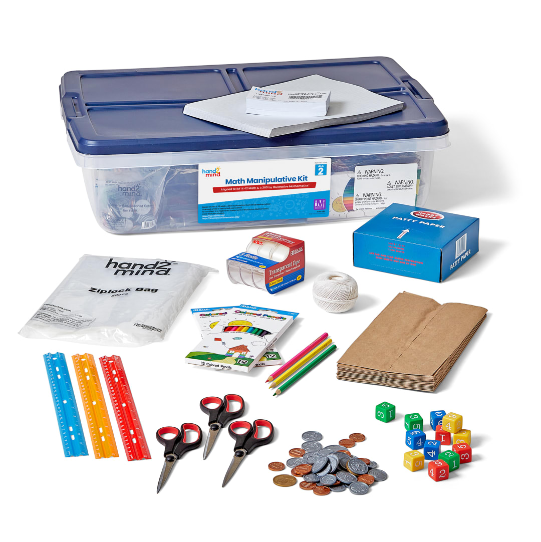 IM® K-12 MATH MANIP KIT 1ST & 360 ED ALG2-1BX