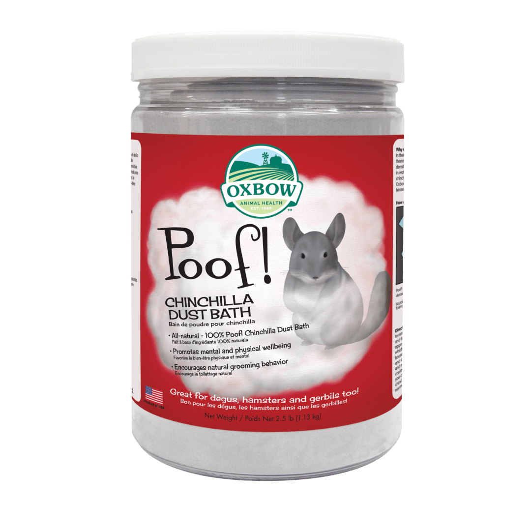 POOF! Chinchilla Dust Bath
