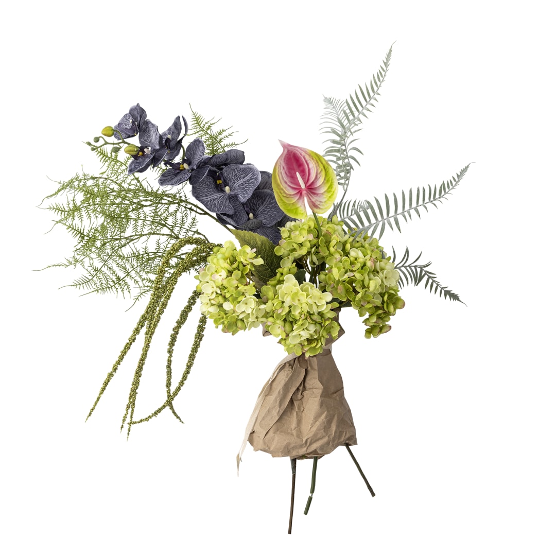 82061534 - Poetry Bouquet, Green, Artificial Flowers STOCK: 300