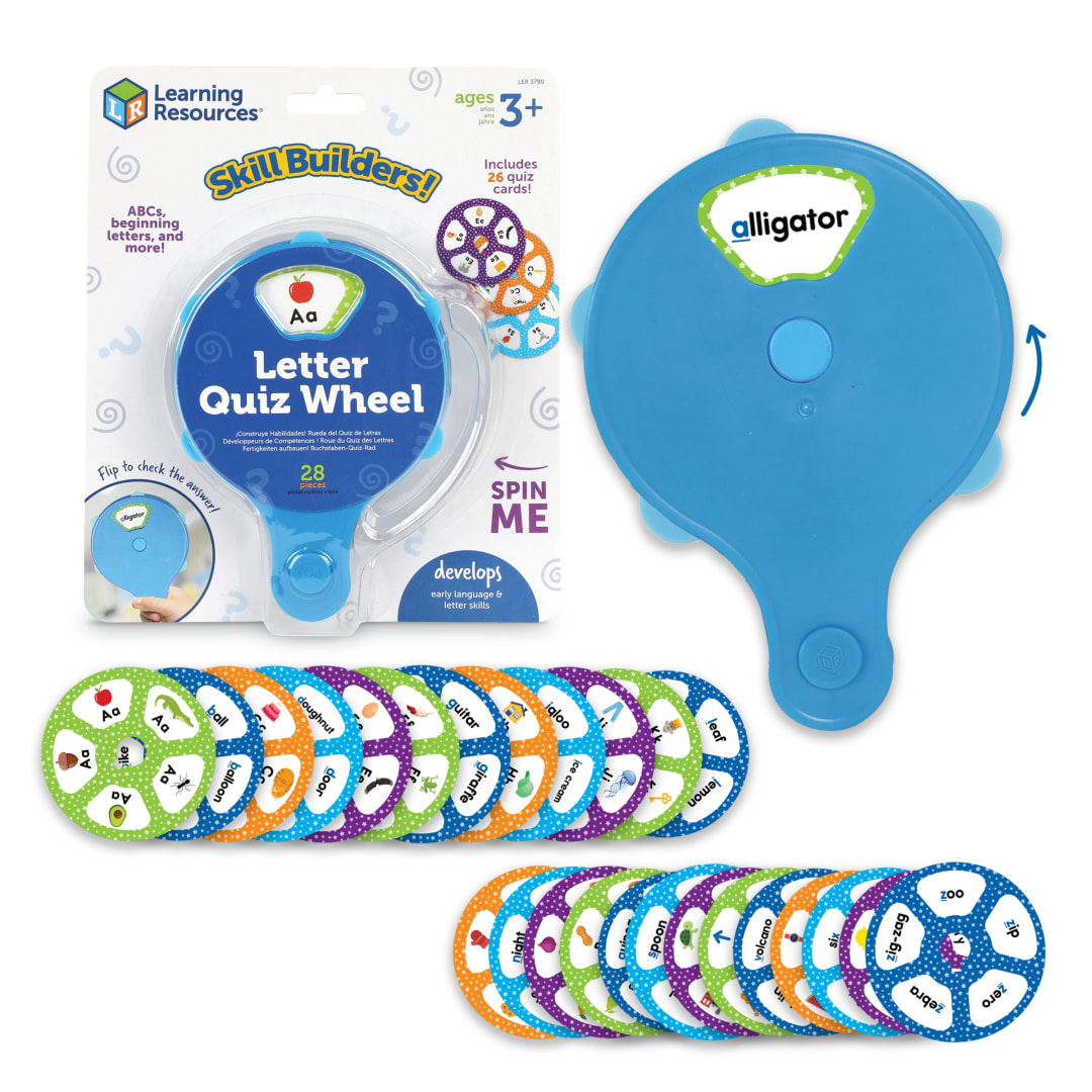 Skill Builders! Letter Quiz Wheel