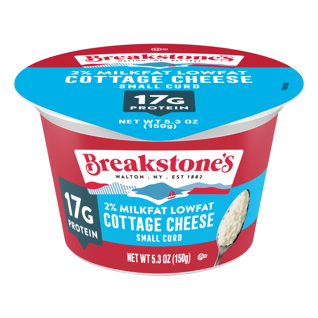 Breakstone's Lowfat Cottage Cheese, 2% Milkfat, Small Curd, 5.3 oz Cup