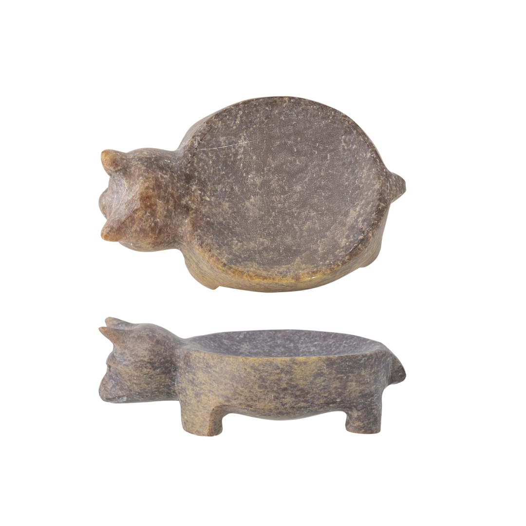 82068232 - Vigo Bowl, Brown, Soapstone STOCK: 224