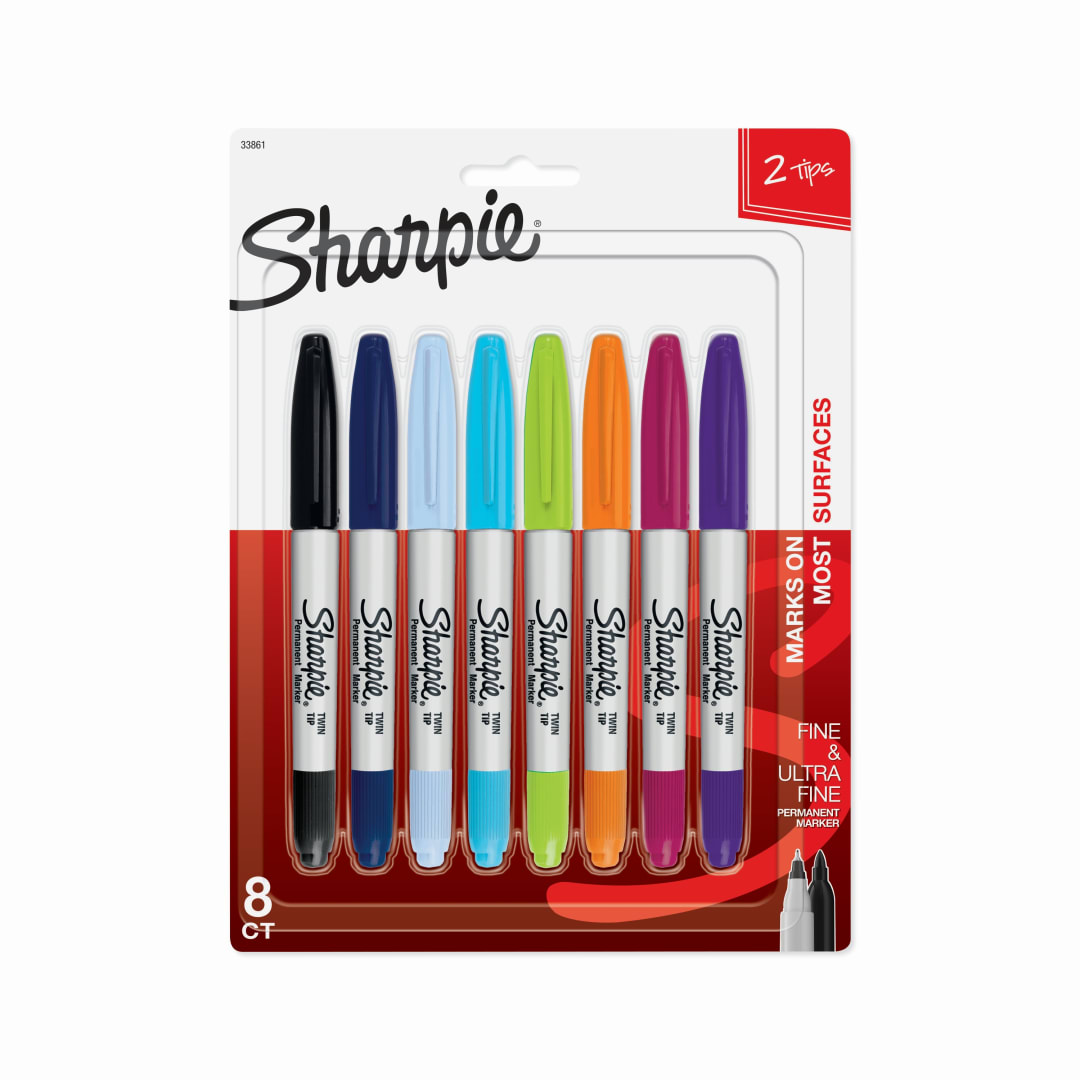 SHARPIE TT 8CD ASST