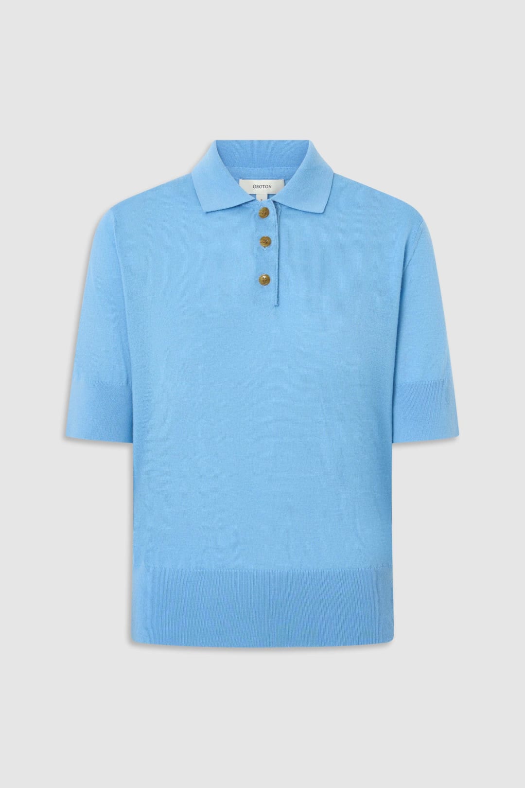 Knit Polo Top